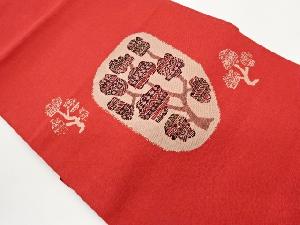 松模様織出し名古屋帯